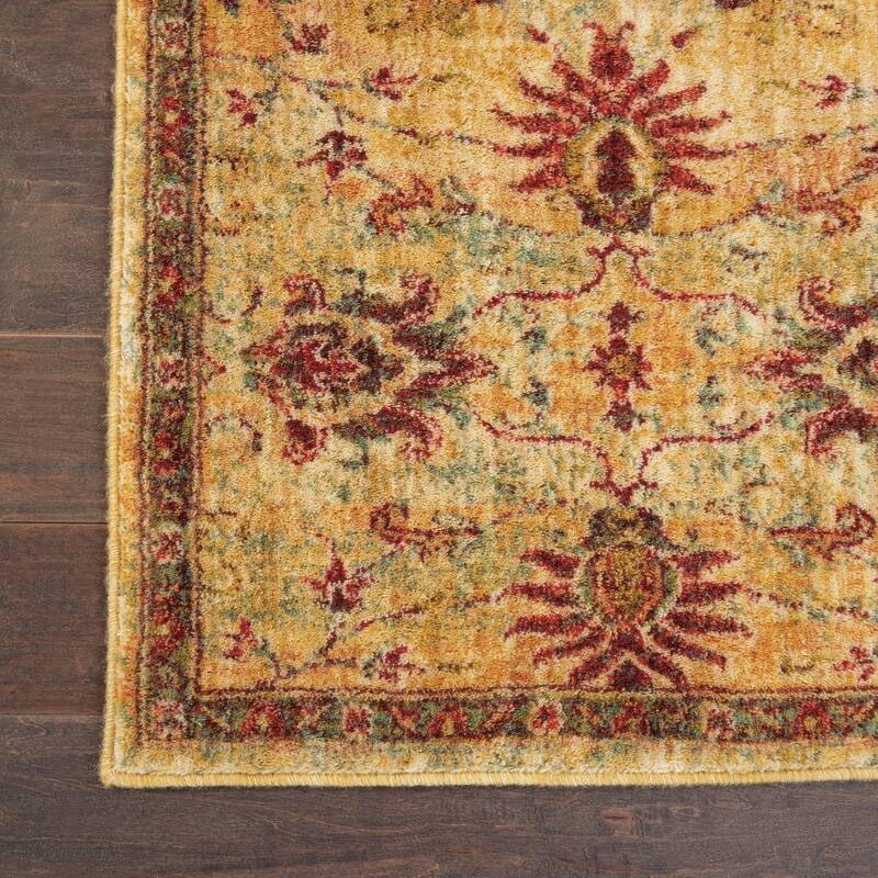 Nourison Vintage Tradition Cream/Red Area Rug