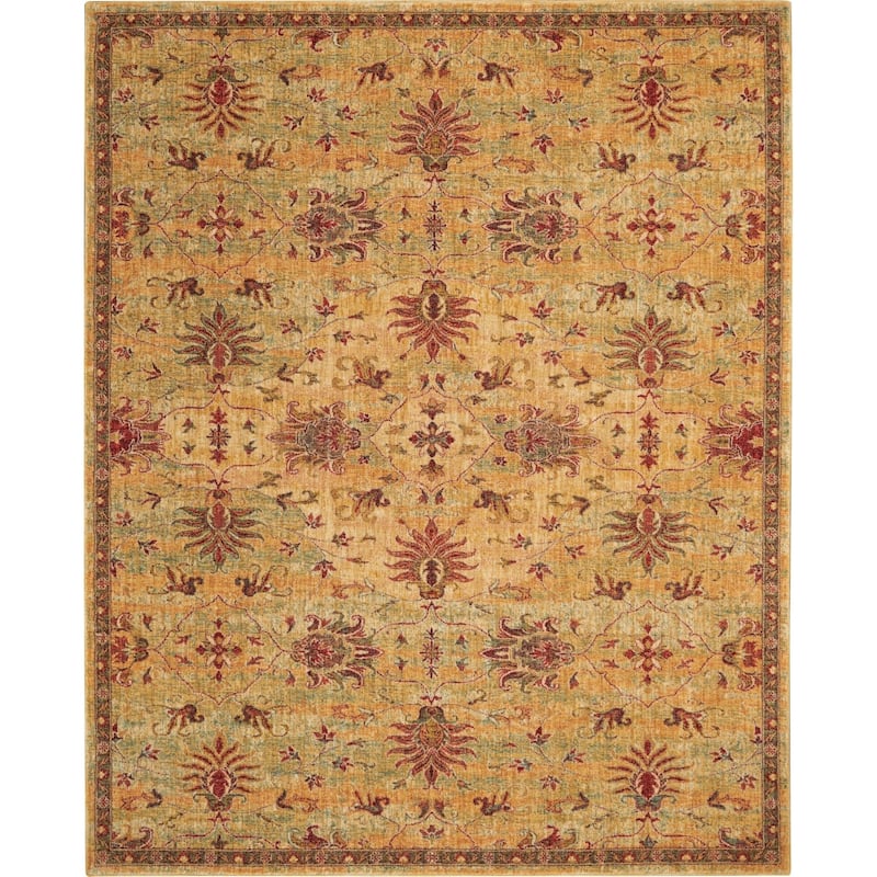 Nourison Vintage Tradition Cream/Red Area Rug