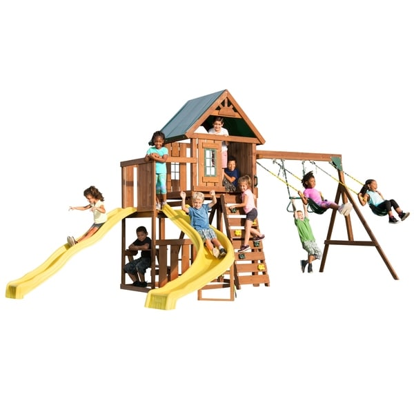 overstock swing sets