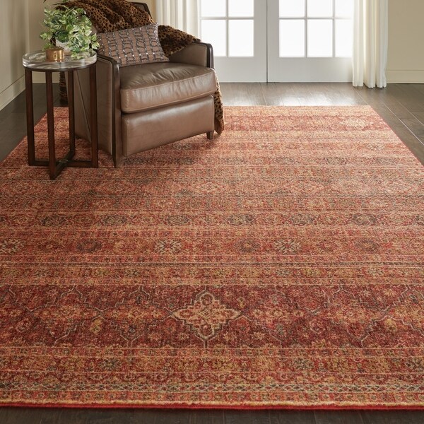 Nourison Vintage Tradition Brick Area Rug