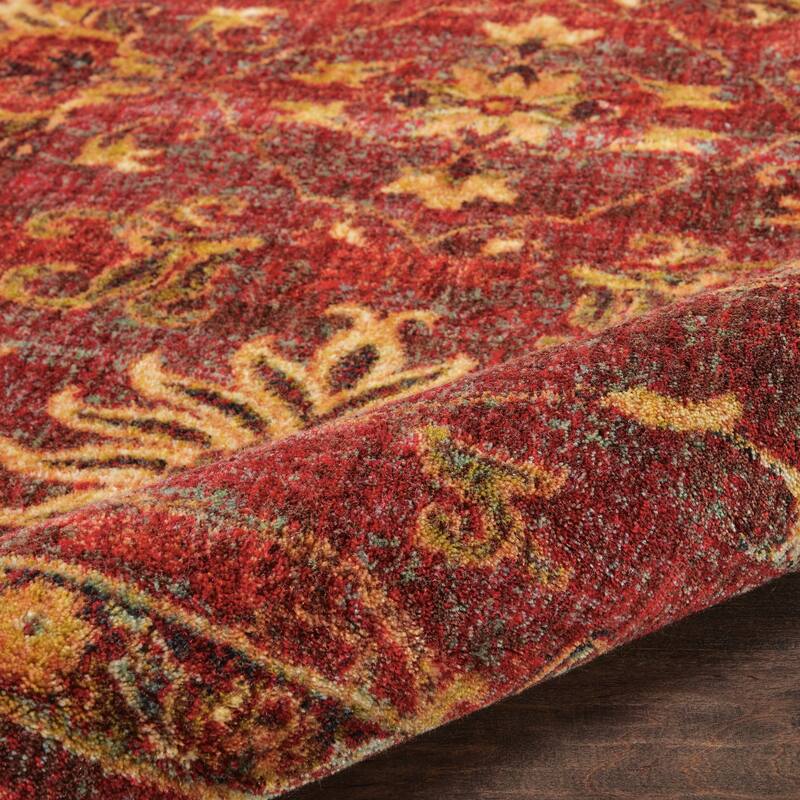 Nourison Vintage Tradition Cream/Red Area Rug