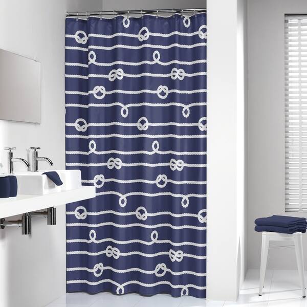 Shop Sealskin Extra Long Shower Curtain 78 X 72 Inch Nautical Rope