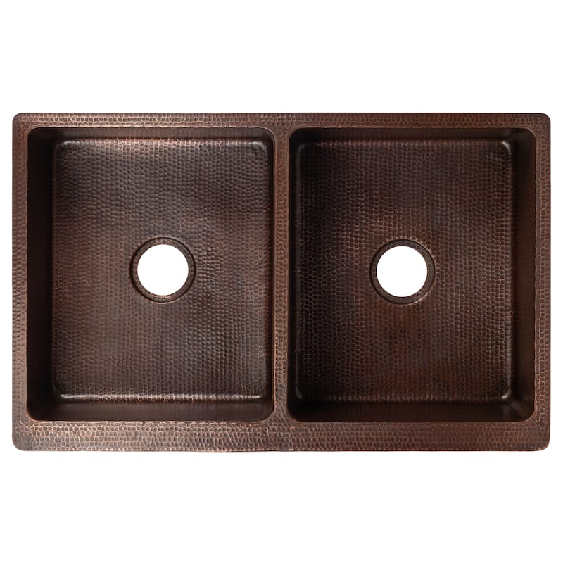 Premier Copper Products Retrofit Kitchen Sink and Drain Package (KSP3_KA50DB35227)