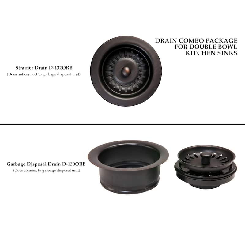 Premier Copper Products Retrofit Kitchen Sink and Drain Package (KSP3_KA50DB35227)