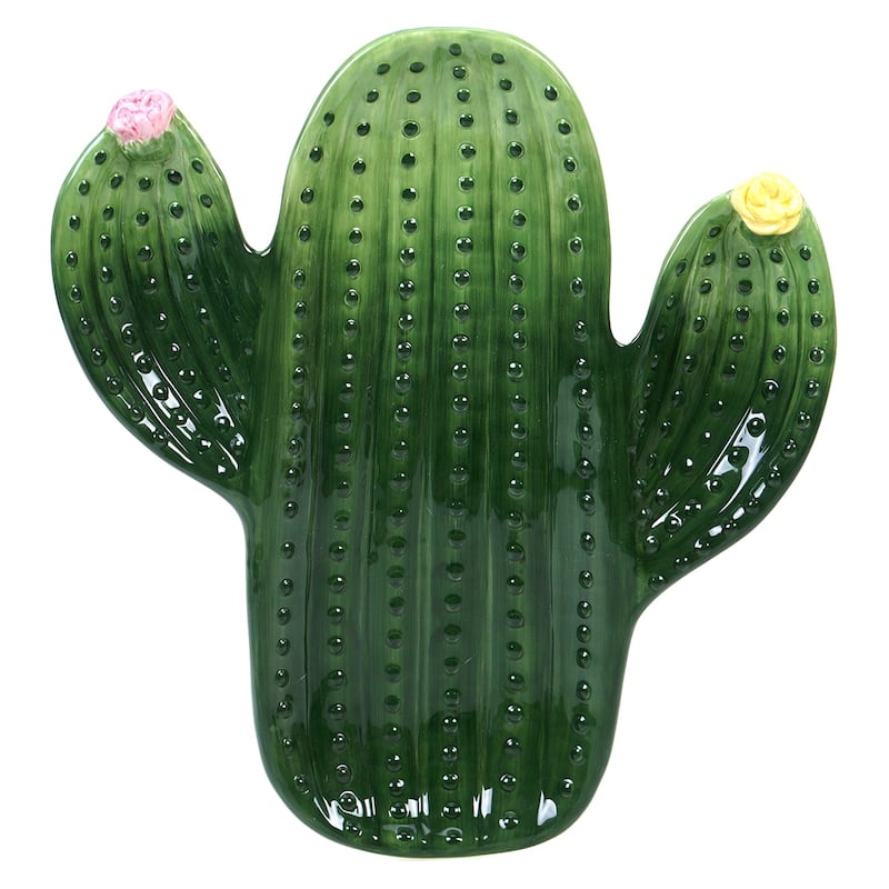 Certified International Cactus Verde 3-D Chip and Dip