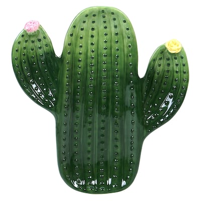 Certified International Cactus Verde 3-D Chip and Dip