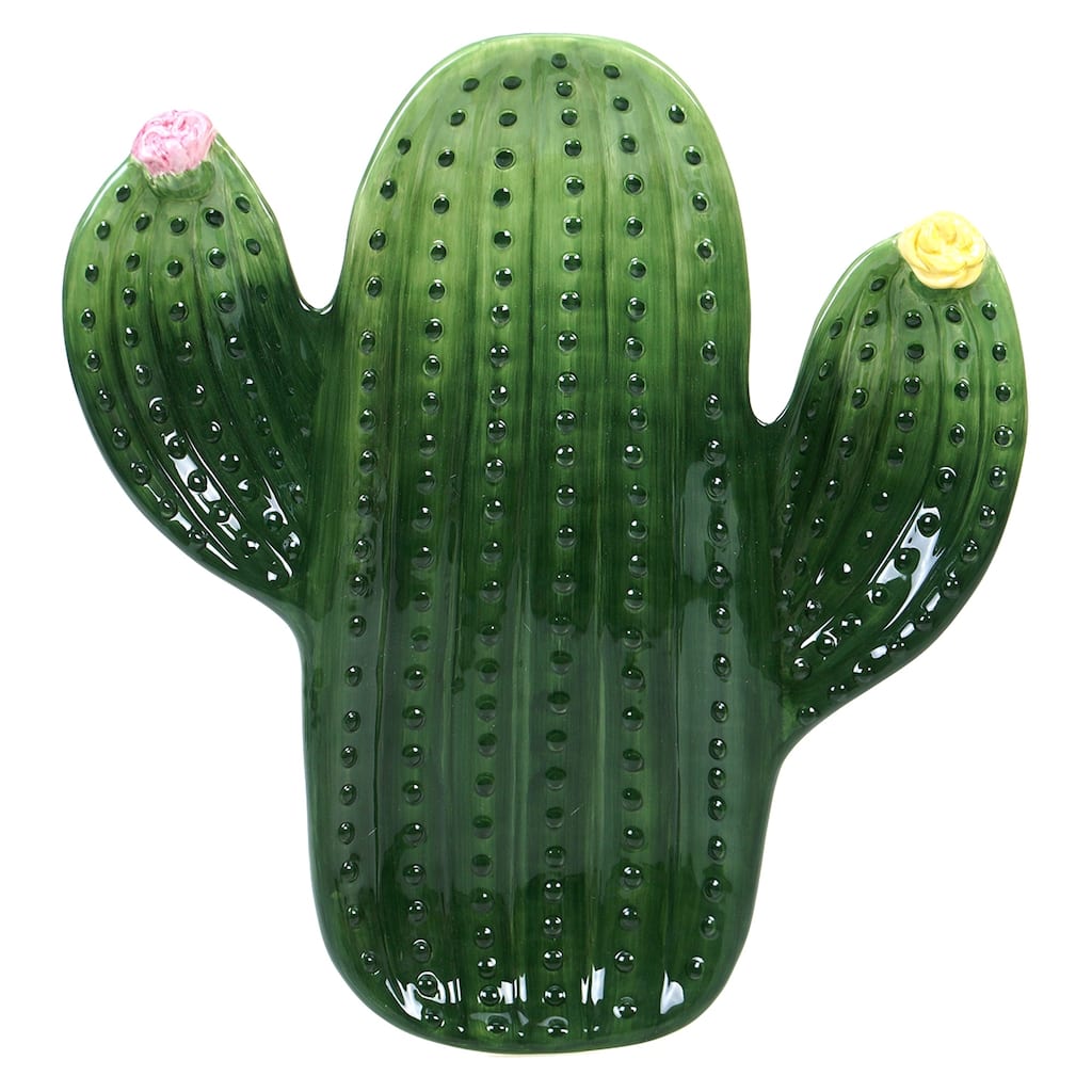 Certified International Cactus Verde 3-D Chip and Dip