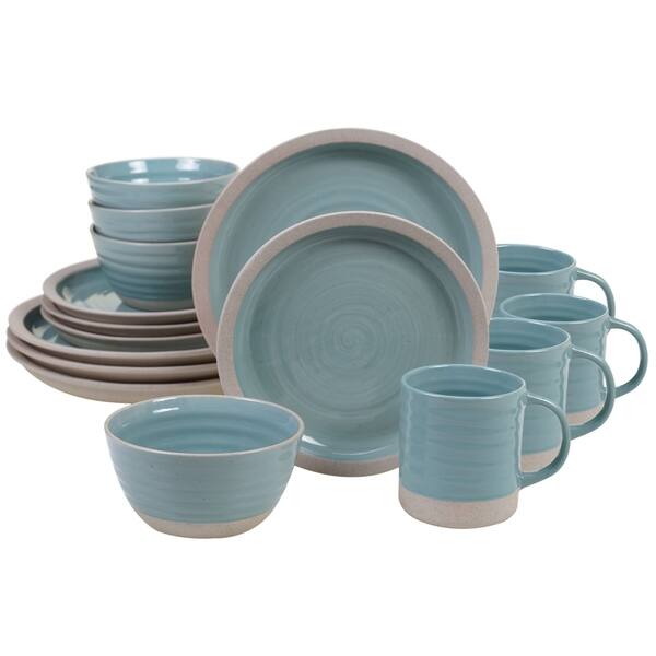 Certified International Farmhouse 16 pc Dinnerware Set, Multicolored, 10.75  Inches, Service for 4