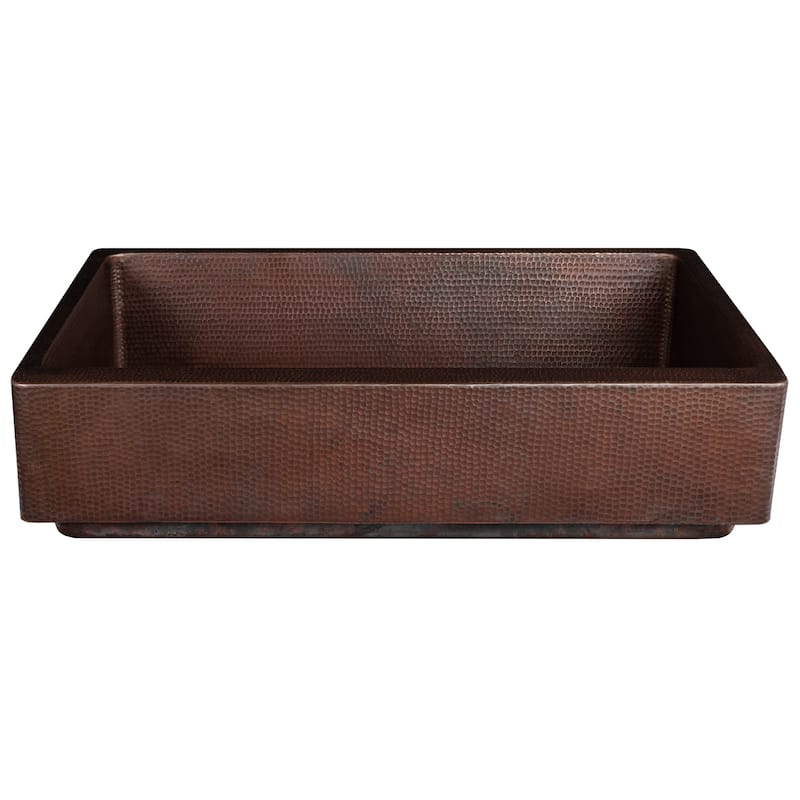 Premier Copper Products Retrofit Kitchen Sink and Drain Package (KSP3_KASDB35227)