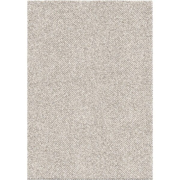 Orian Rugs Plush Shag Horton Check Grey Area Rug - 5'3" x 7'6"