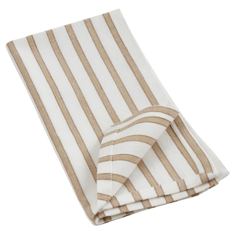 Cheerful Striped Cotton Napkins (Set of 4)
