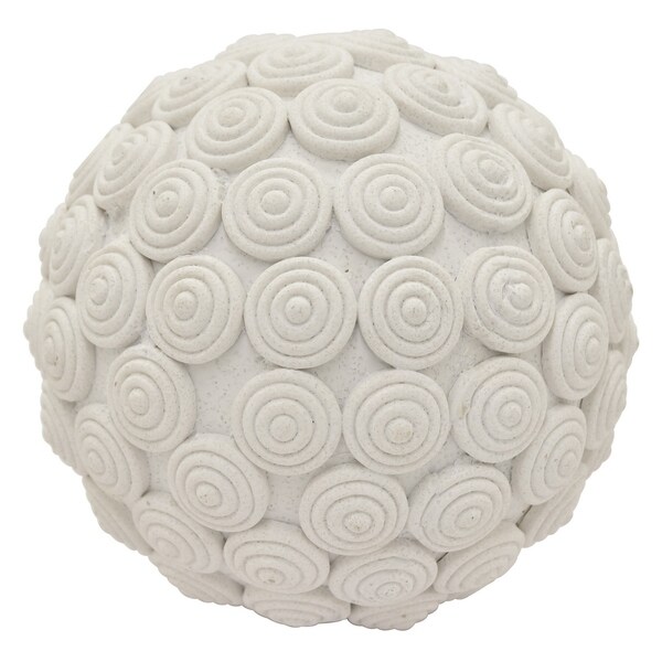 5 " -Three Hands Orb - White