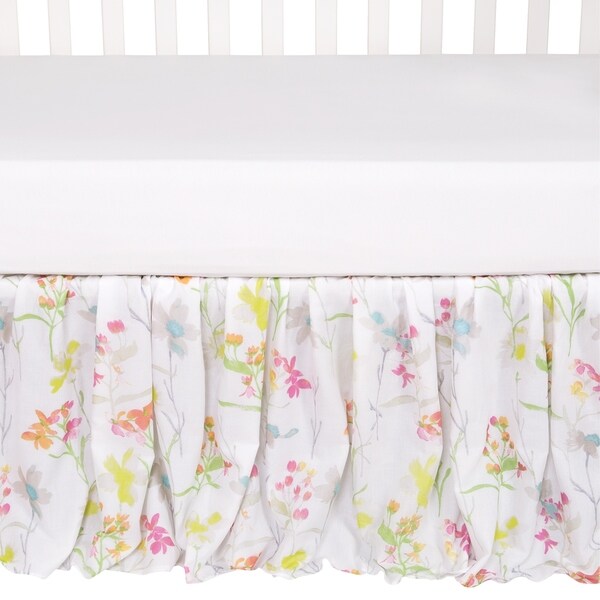 wildflower crib bedding