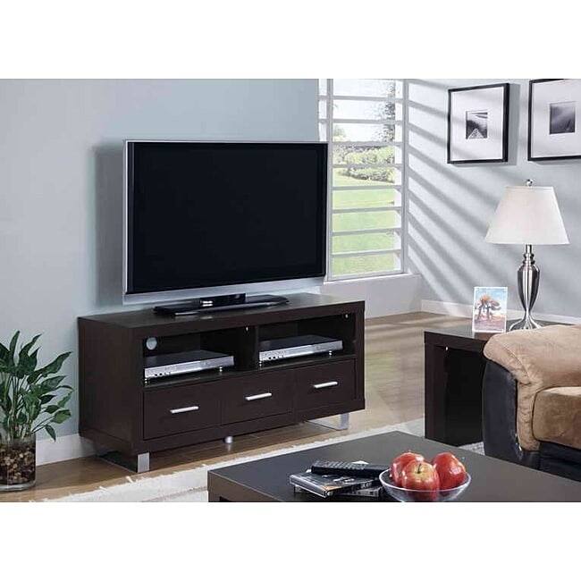 Cappuccino 3-drawer 48-inch TV Console