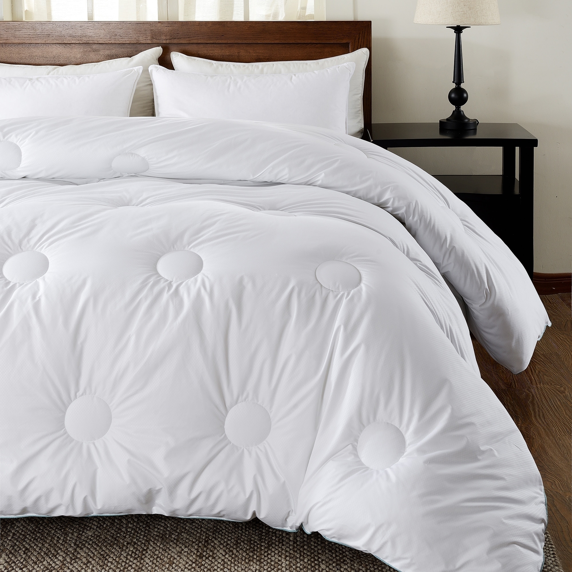Shop Basic Beyond Down Alternative Comforter White Plush