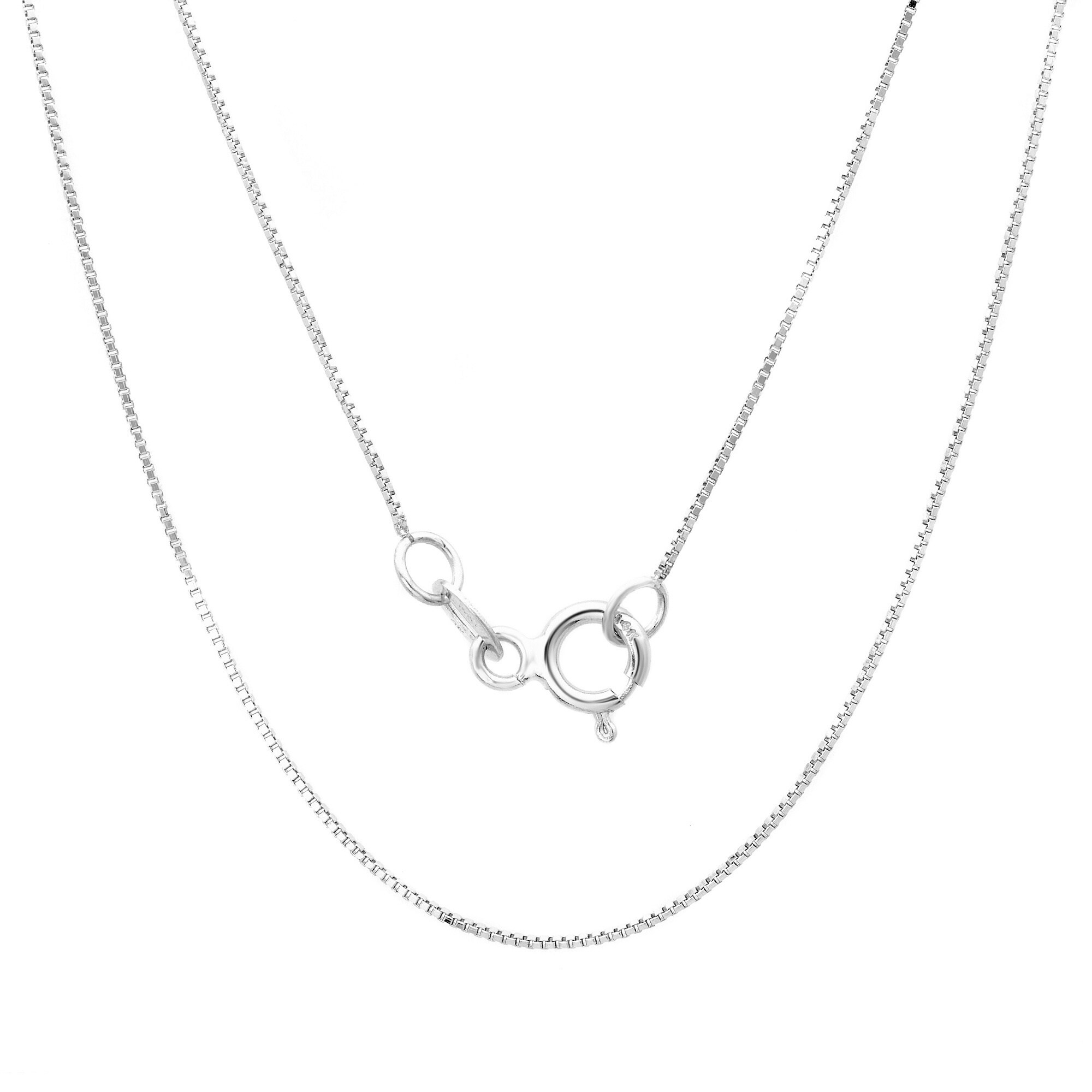 White gold sales necklace 14k