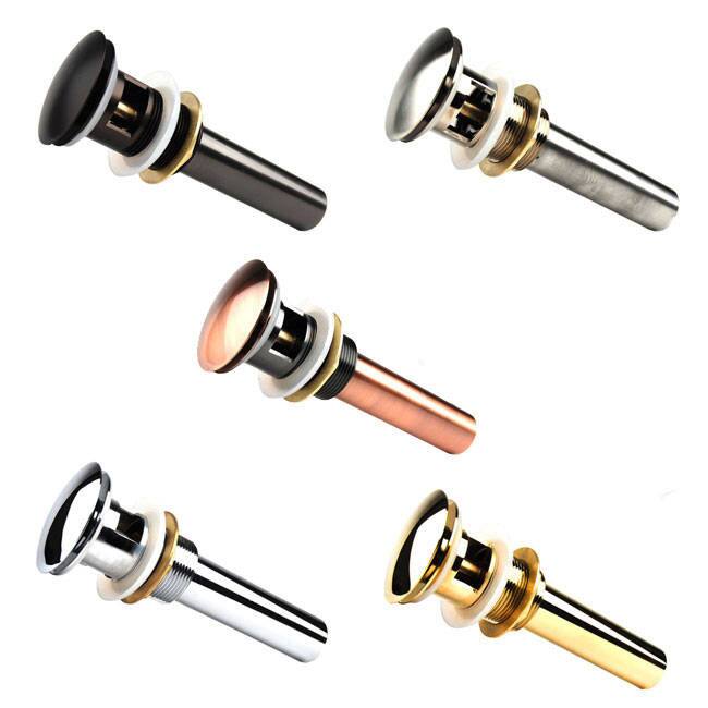 Fontaine Porcelain Vessel Sink Pop-up Drain and Overflow