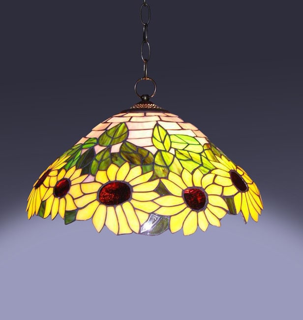 sunflower hanging lights