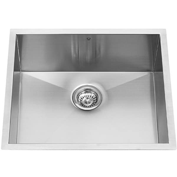 23 inch Undermount Stainless Steel 16 Gauge Single Bowl Kitchen Sink c5881d0a 6d45 41f9 9868 4dcd31d785f0_600