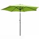 preview thumbnail 12 of 12, St. Kitts 8-foot Crank-and-Tilt Patio Umbrella Lime Green
