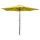 preview thumbnail 9 of 12, St. Kitts 8-foot Crank-and-Tilt Patio Umbrella Yellow