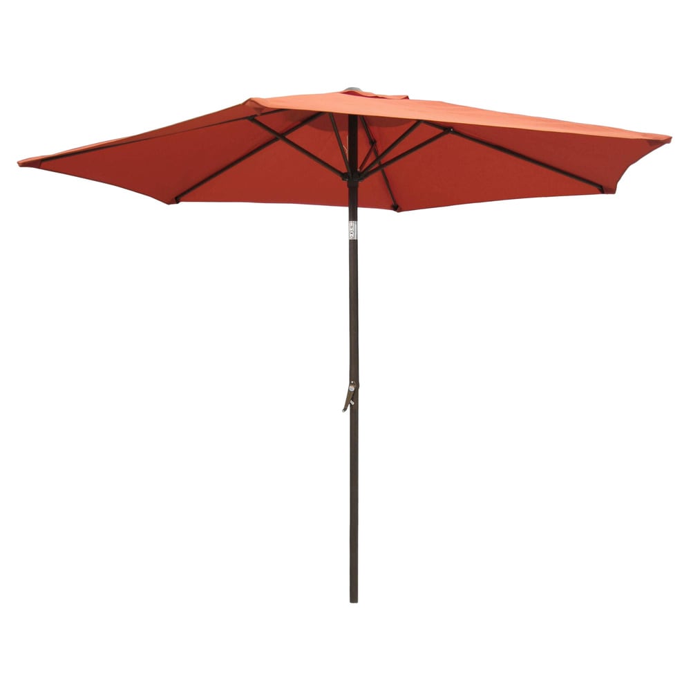 7 to 8 foot patio umbrella with tilt 8x8 ft Cantilever Pool Youll have it made in the shade with our solid aqua 7.5 7.5FT Outdoor Patio Umbrella, Patio