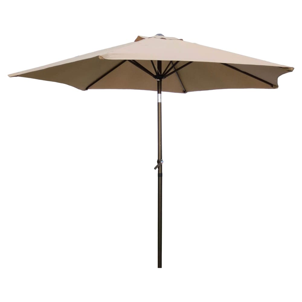 1 3 8 diameter pole patio umbrella Market Crafted with precision using a commercial TheLAShop 13ft 8-Rib Wood Umbrella