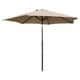 preview thumbnail 6 of 12, St. Kitts 8-foot Crank-and-Tilt Patio Umbrella Beige
