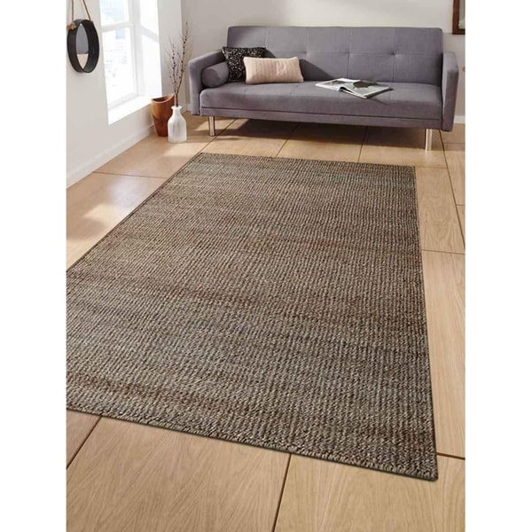 Hand Woven Jute Contemporary Eco Friendly Area Rug Natural Hand Woven Jute Contemporary Eco Friendly Area Rug Natural