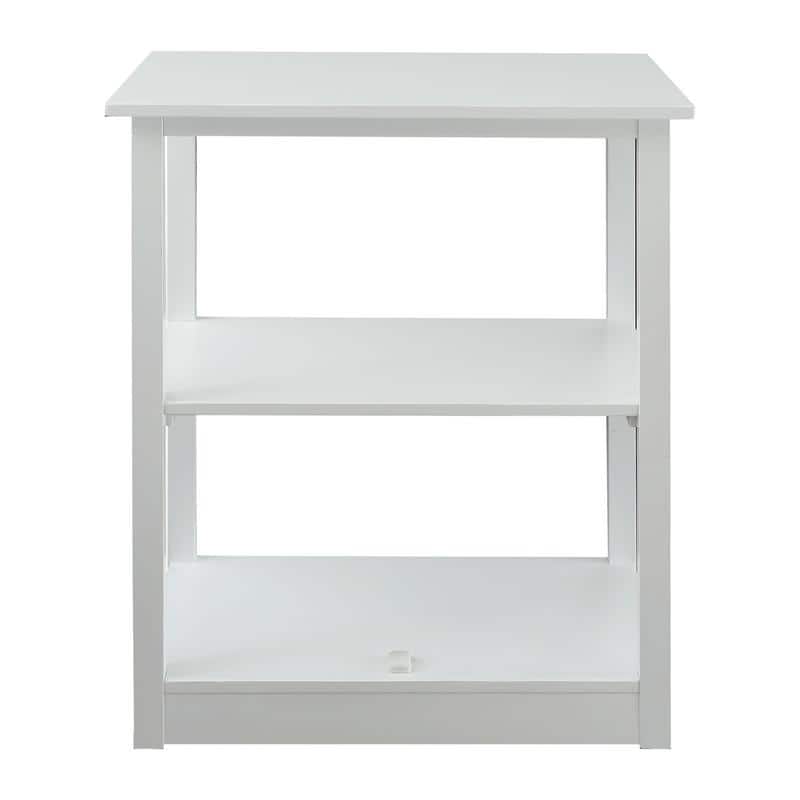 Adams 3-shelf Bookcase with Concealed Sliding Track