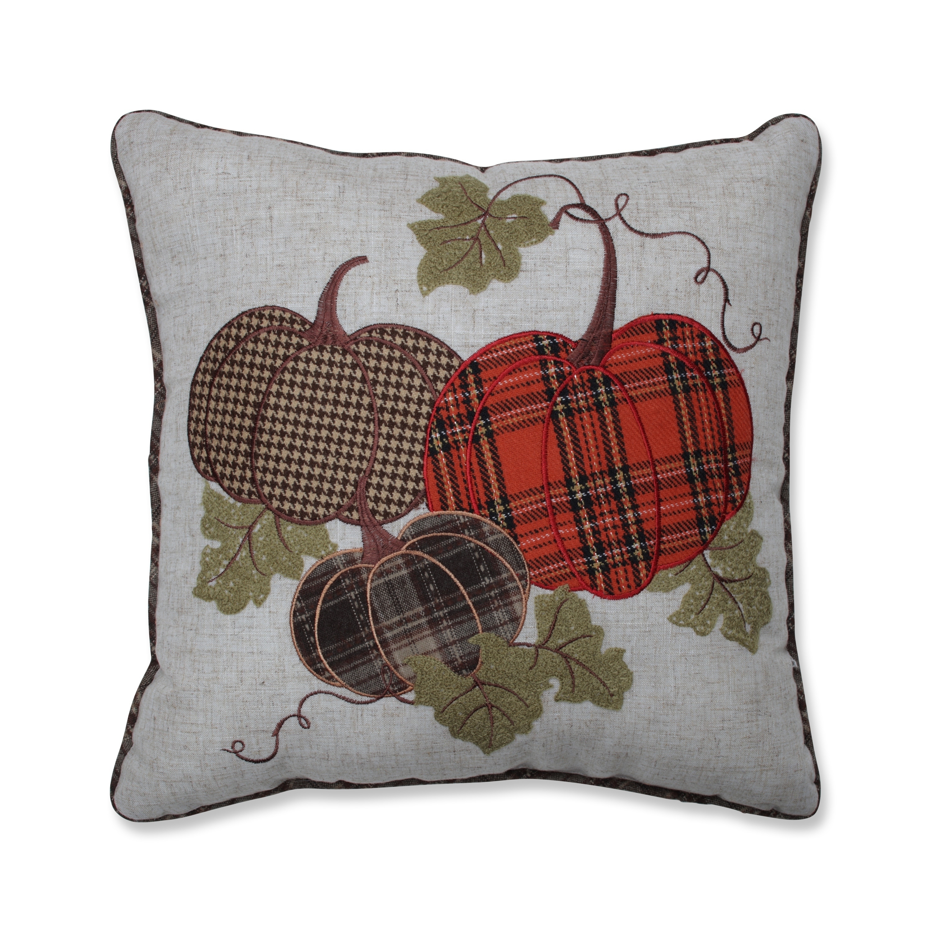 Plaid hotsell pumpkin pillow