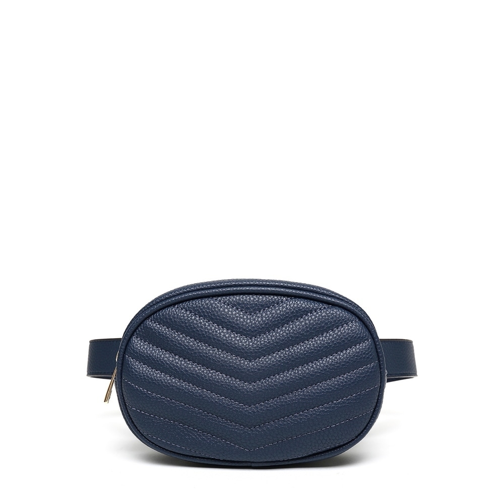 Mkf Collection Fatima Quilted Chevron Women S Belt Bag By Mia K Farrow Mkf Collection Fatima Quilted Chevron Women S Belt Bag By Mia K Farrow