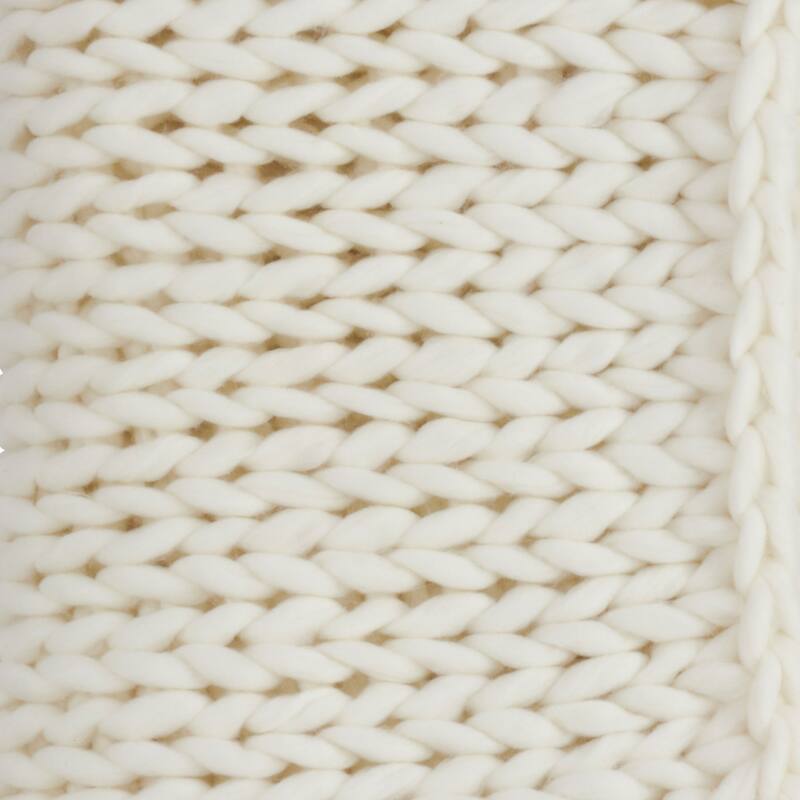 Chunky Woven Knit Throw