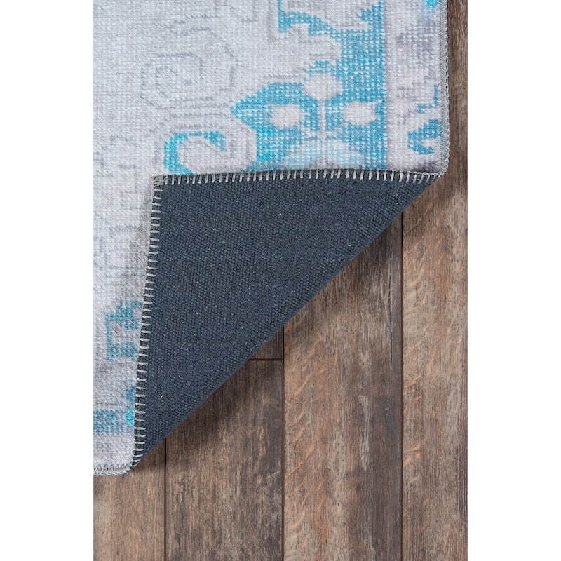 Momeni Afshar Polyester Traditional Medallion Area Rug