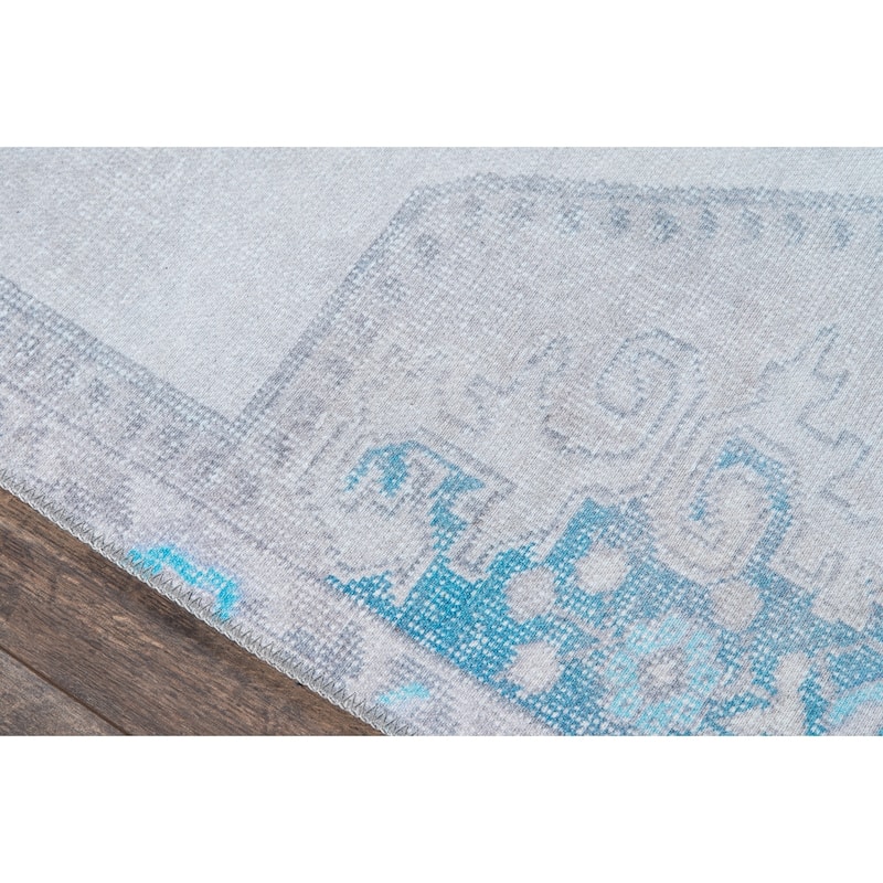 Momeni Afshar Polyester Traditional Medallion Area Rug