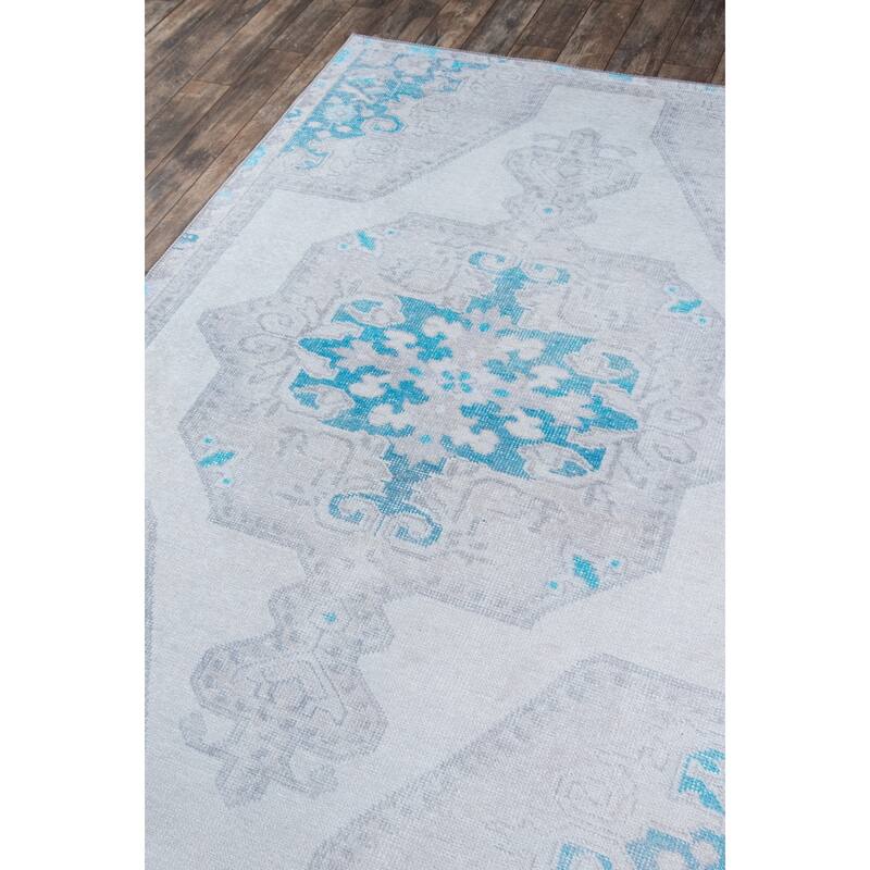 Momeni Afshar Polyester Traditional Medallion Area Rug