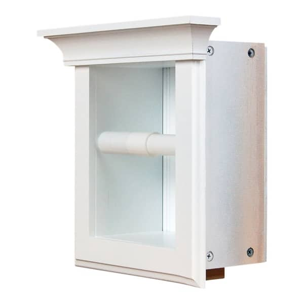 Shop Wheaton Recessed Toilet Paper Holder With Crown 10 75h X