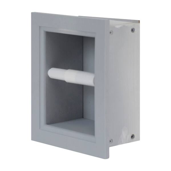 Shop Wheaton Recessed Toilet Paper Holder 10h X 8 5w X 3 5d On