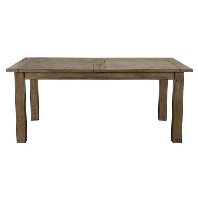 The Gray Barn Fairview Driftwood Reclaimed Pine 94-inch Extension Dining Table