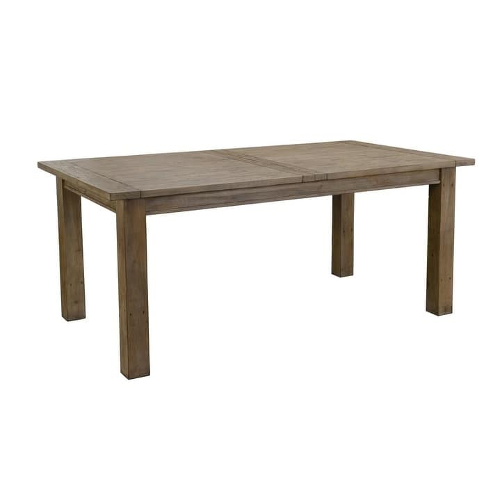 The Gray Barn Fairview Driftwood Reclaimed Pine 94-inch Extension Dining Table