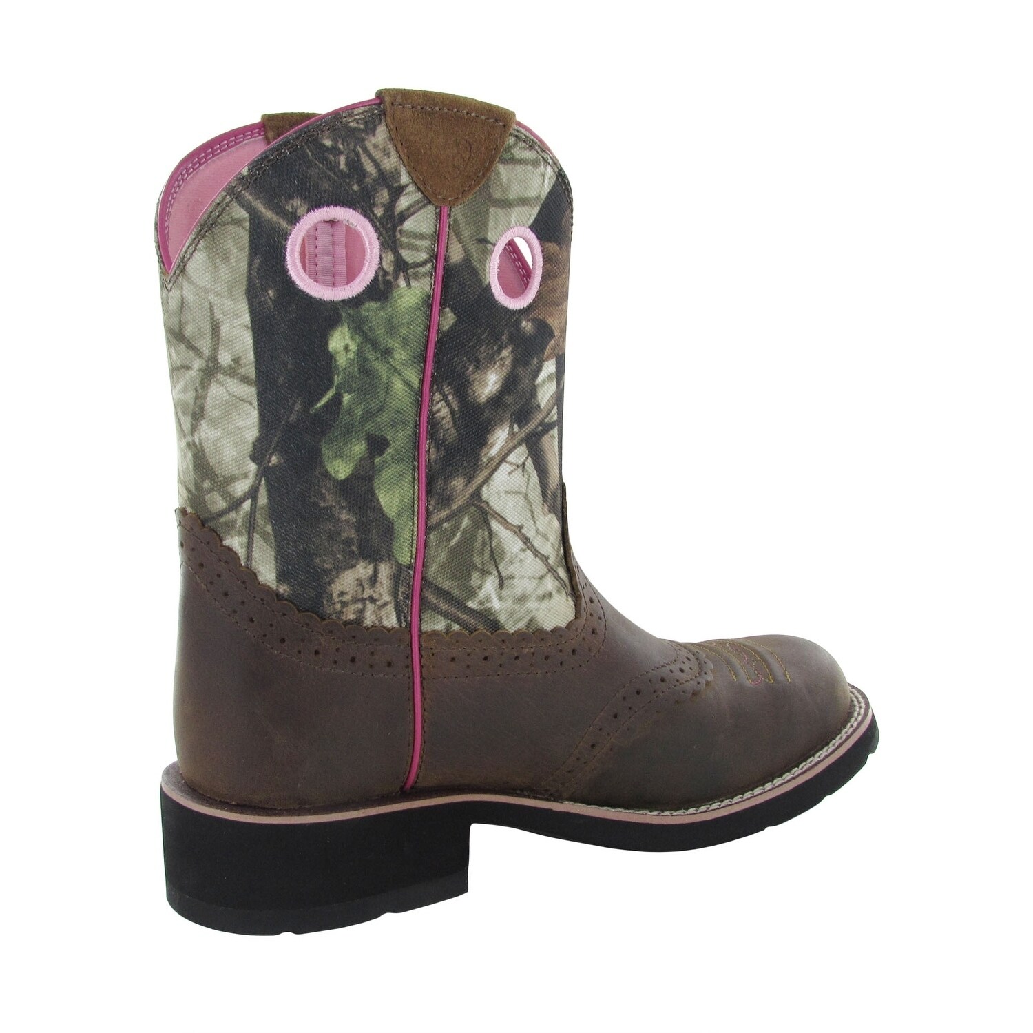 ariat women's camo fatbaby cowgirl boots