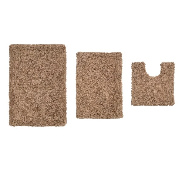 Fantasia Bath Rug, 3 pc 17X24 / 21X34 / 20X20