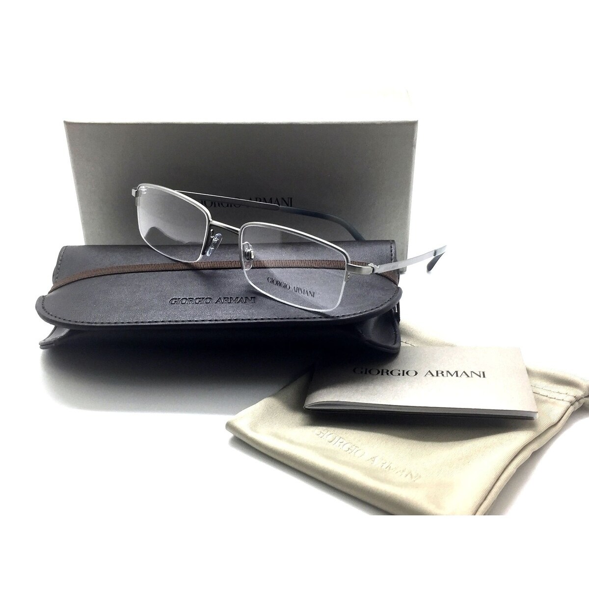 armani rimless eyeglasses