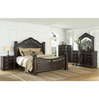 Manchester Traditional Low Post 6PC Bedroom Set by Greyson Living