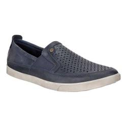 ecco men's collin perforated slip on fashion sneaker