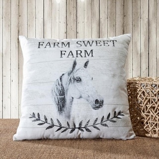 Vintage Quotes Animal Decorative Farmhouse Scarecrow Pillow Fall Pillows