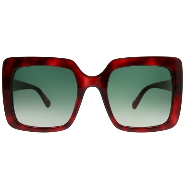 square red sunglasses