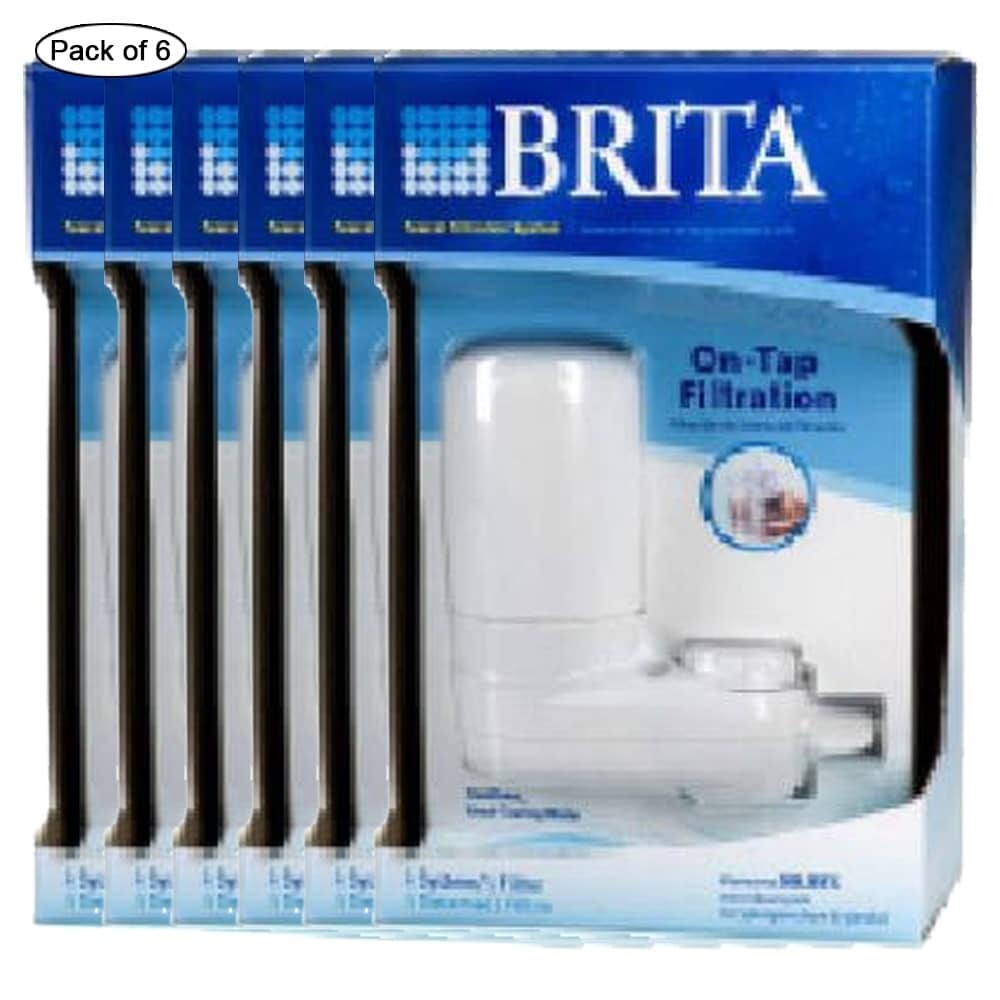 Brita 35214 On Tap Filtration System (Pack of 6)