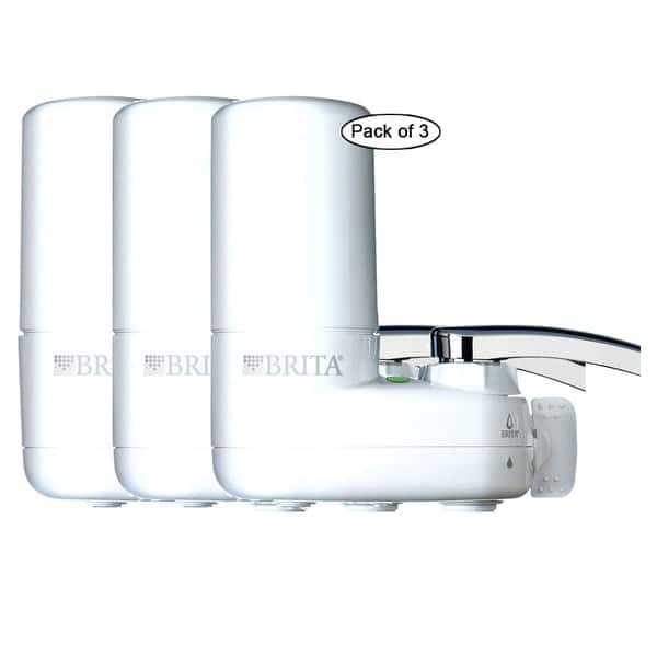 Brita 960091 Basic On Tap Faucet Water Filter System 