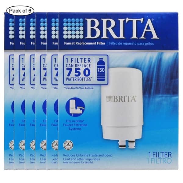 Brita On-Tap Replacement Filter (Pack of 6)